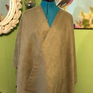Micro suede Cape
